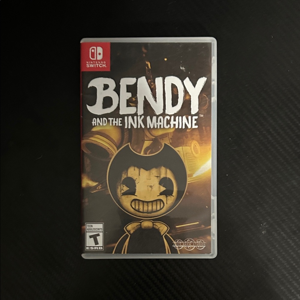 Nintendo Switch Bendy and the Ink Machine - Black and Gold
